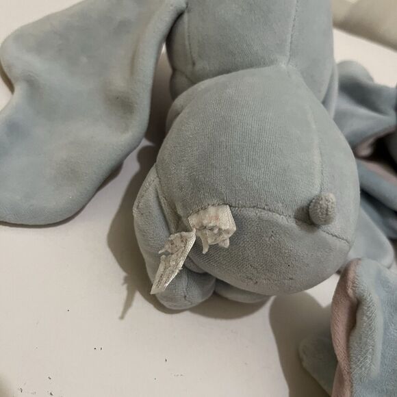 Ty Sparkle Baby DUMBO the Elephant 6" Stuffed Toy Keychain Babies Lot of 3 Plush - Picture 7 of 9